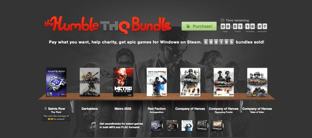 Humble THQ Bundle Brings Deals for Charity