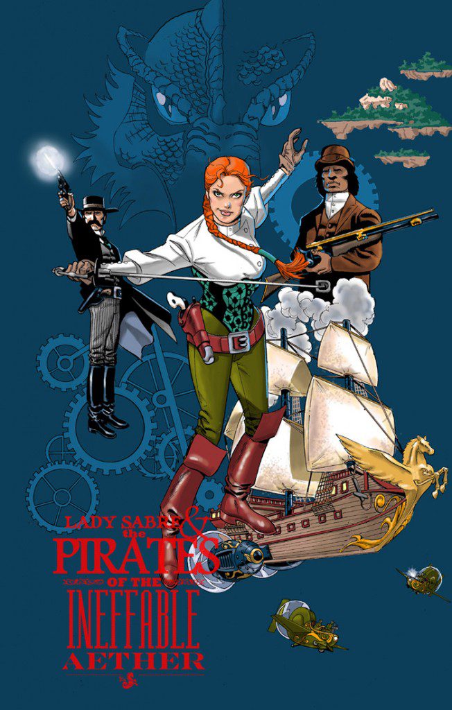 Let’s Kickstart This! Rucka and Burchett’s Lady Sabre & The Pirates of the Ineffable Aether Let’s Kickstart This! Rucka and Burchett’s Lady Sabre & The Pirates of the Ineffable Aether