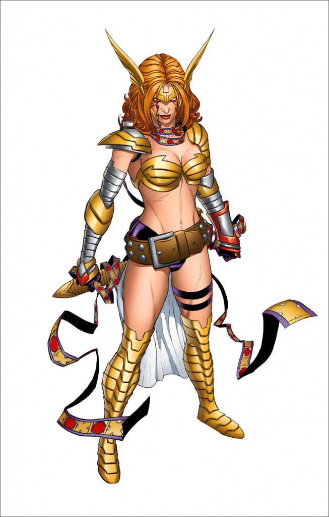 Marvel Comics Unveils the New Angela Design by Joe Q!