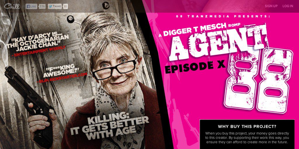 Agent 88 Is Available Today for 88 Cents, but Only For 8 Days on Chill.com! + Check Out The Crew on CBS!!! Agent 88 Is Available Today for 88 Cents, but Only For 8 Days on Chill.com! + Check Out The Crew on CBS!!!