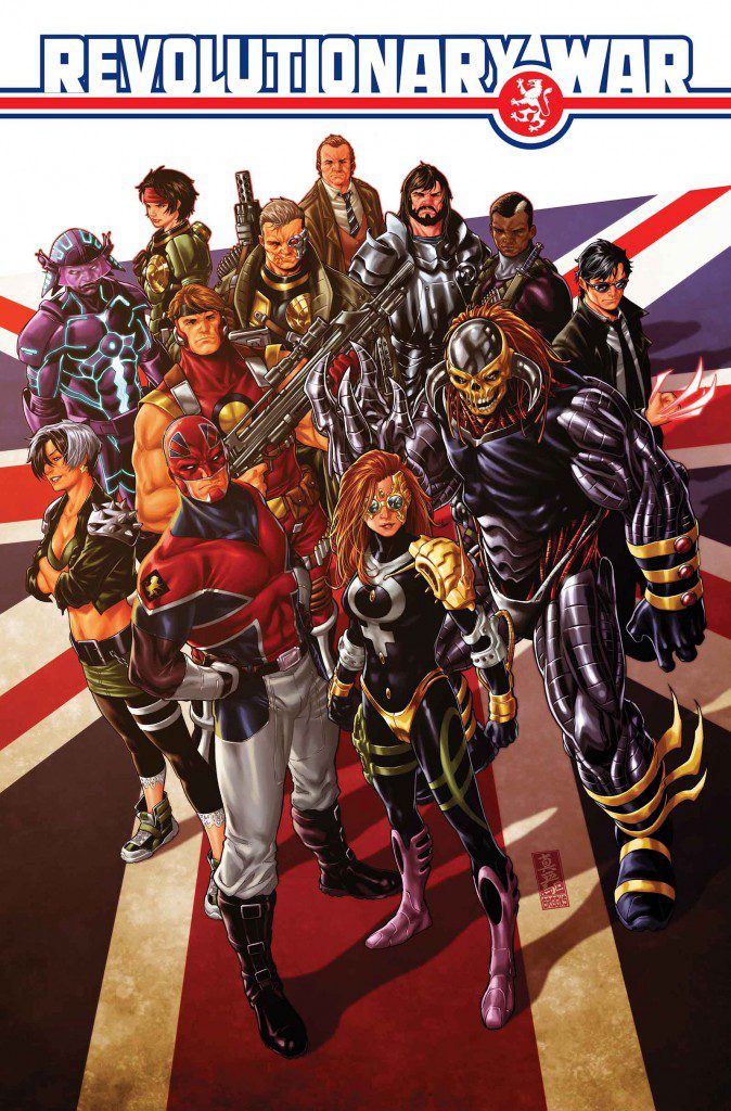 Marvel UK Returns in Your First Look at REVOLUTIONARY WAR: ALPHA! Marvel UK Returns in Your First Look at REVOLUTIONARY WAR: ALPHA!