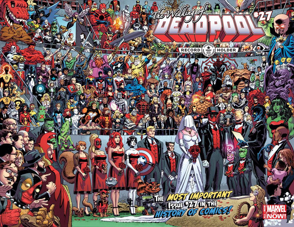 Deadpool Gets Hitched and Sets New GUINNESS WORLD RECORDS™ Title