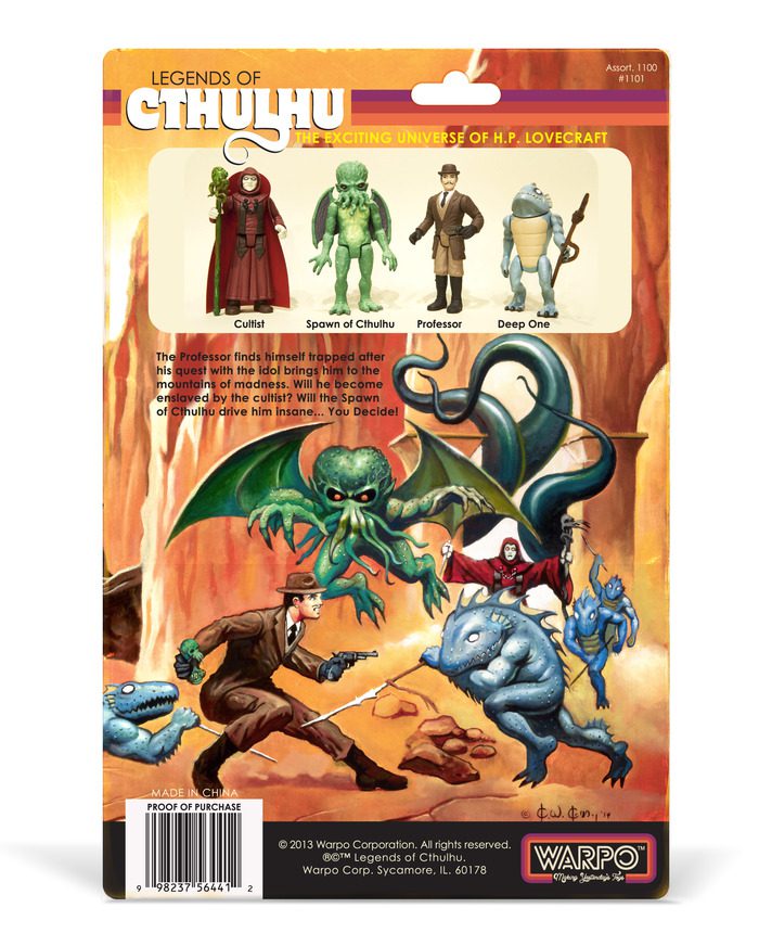 Let's Kickstart This! Legends of Cthulhu Retro Action Figure Toy Line: Only Six Days Left!!! Let's Kickstart This! Legends of Cthulhu Retro Action Figure Toy Line: Only Six Days Left!!!