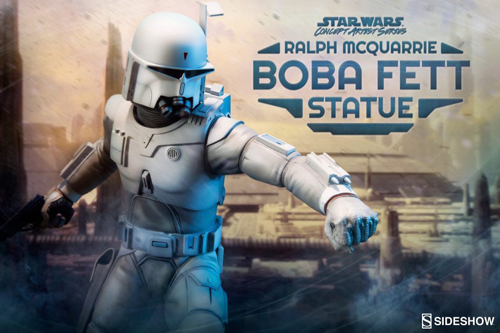 Sideshow Collectibles Presents the Ralph McQuarrie Boba Fett Concept Statue- Pre-Order Now Sideshow Collectibles Presents the Ralph McQuarrie Boba Fett Concept Statue- Pre-Order Now