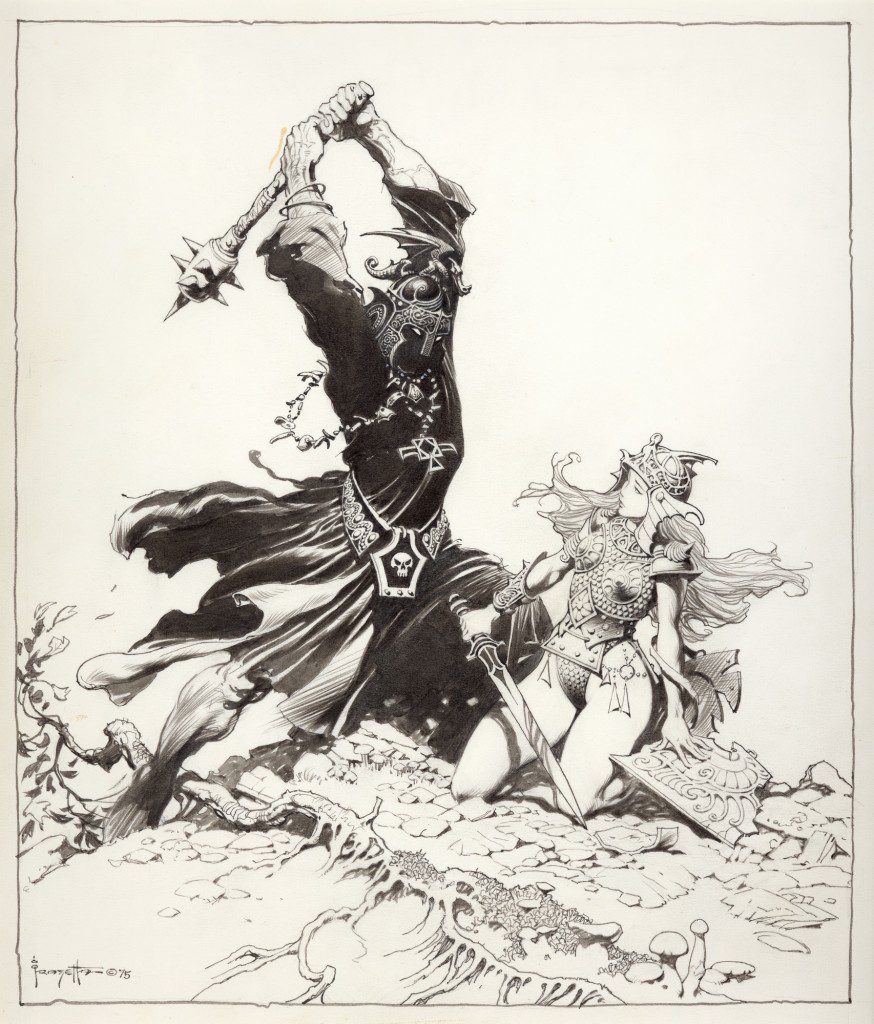 Profiles in History Proudly Presents: The Legendary “Doc Dave Winiewicz Art Collection,” Featuring Master Fantasy Artist Frank Frazetta’s Artwork