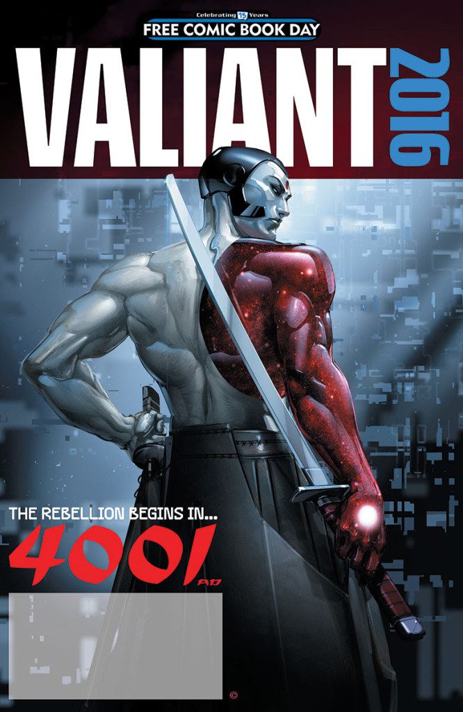 4001 A.D. #1 – Matt Kindt & Clayton Crain Forge the Future in the Valiant Event of 2016!