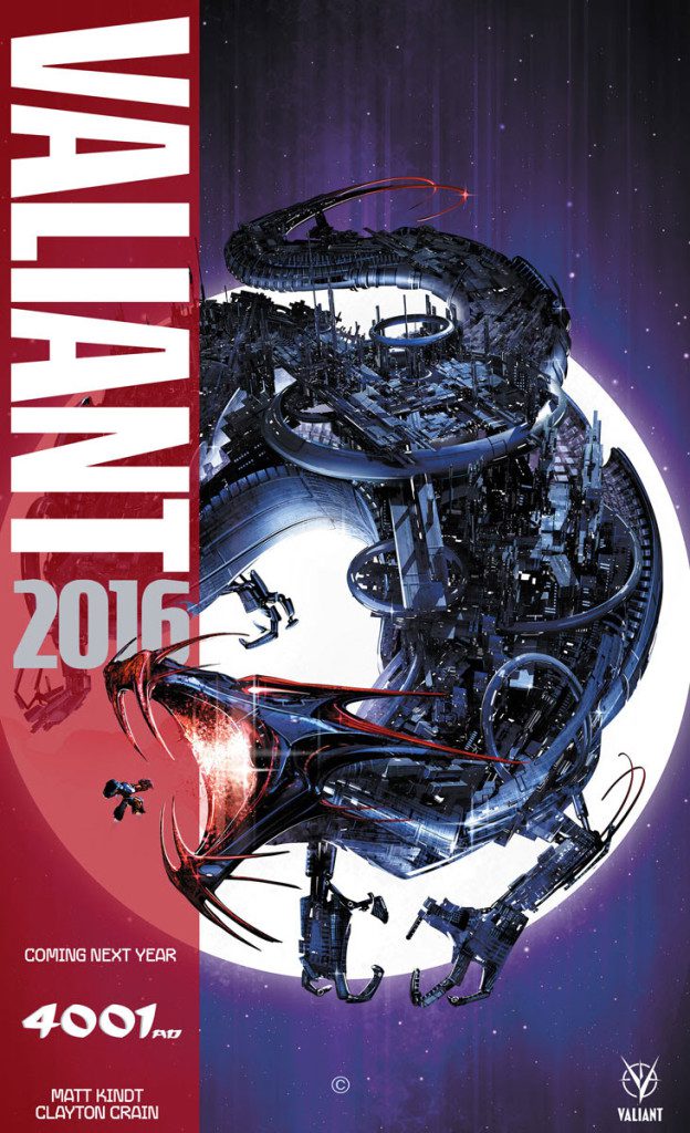 4001 A.D. – Coming in 2016 from Valiant