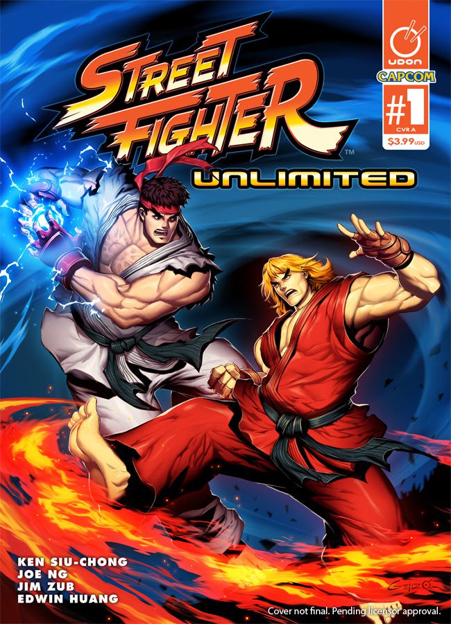 Round One, Fight! Udon Entertainment Releases Street Fighter Unlimited #1 on Wednesday