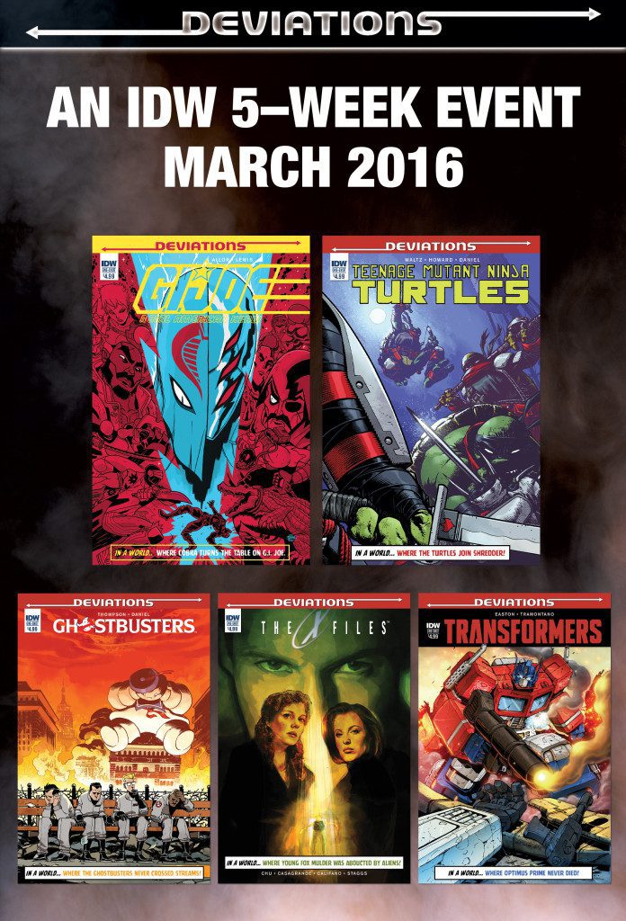 IDW Explores Alternate Timelines In ‘Deviations’ IDW Explores Alternate Timelines In ‘Deviations’