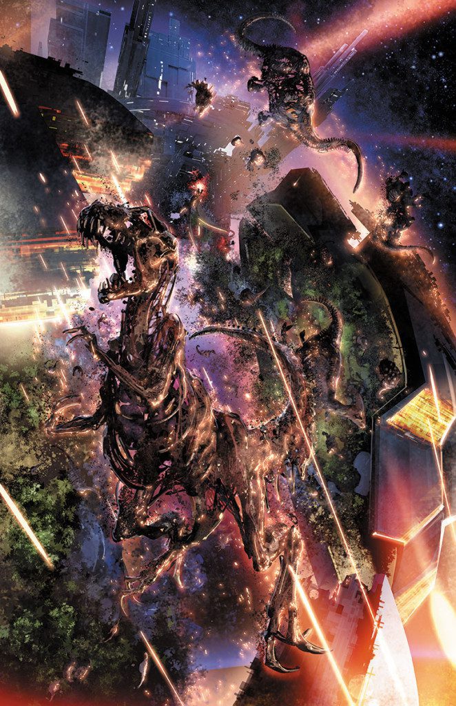4001 A.D. #1 (of 4) – Interior Artwork by Clayton Crain
