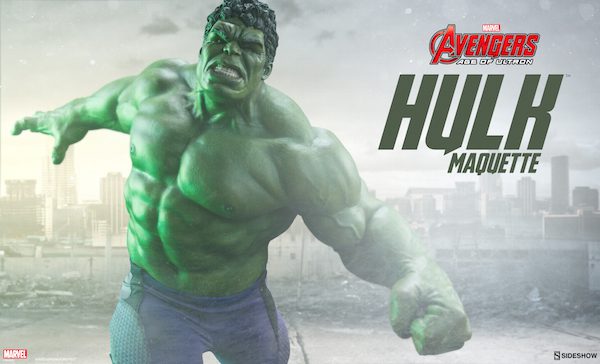 He’s Always Angry: Hulk Maquette-Avengers: Age of Ultron by Sideshow Collectibles