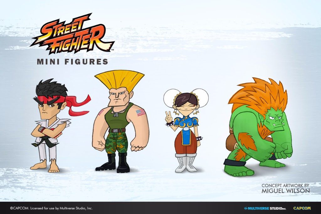 Multiverse Studio Announces Street Fighter Mini Figure Collection Multiverse Studio Announces Street Fighter Mini Figure Collection