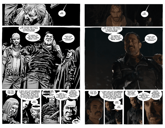 Comic Book to TV: The Walking Dead Negan Debut