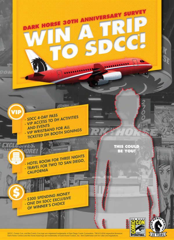 Win a Trip the San Diego Comic Con!