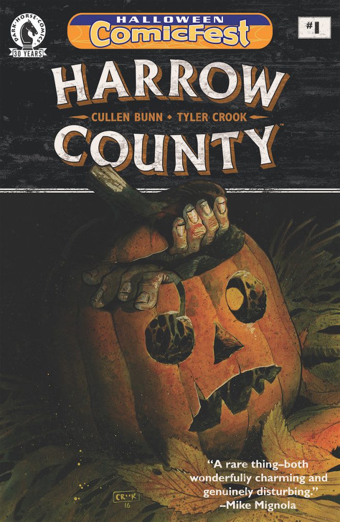 HORROR FANS BE-A-WARE! Dark Horse’s “Harrow County” in Halloween ComicFest 2016