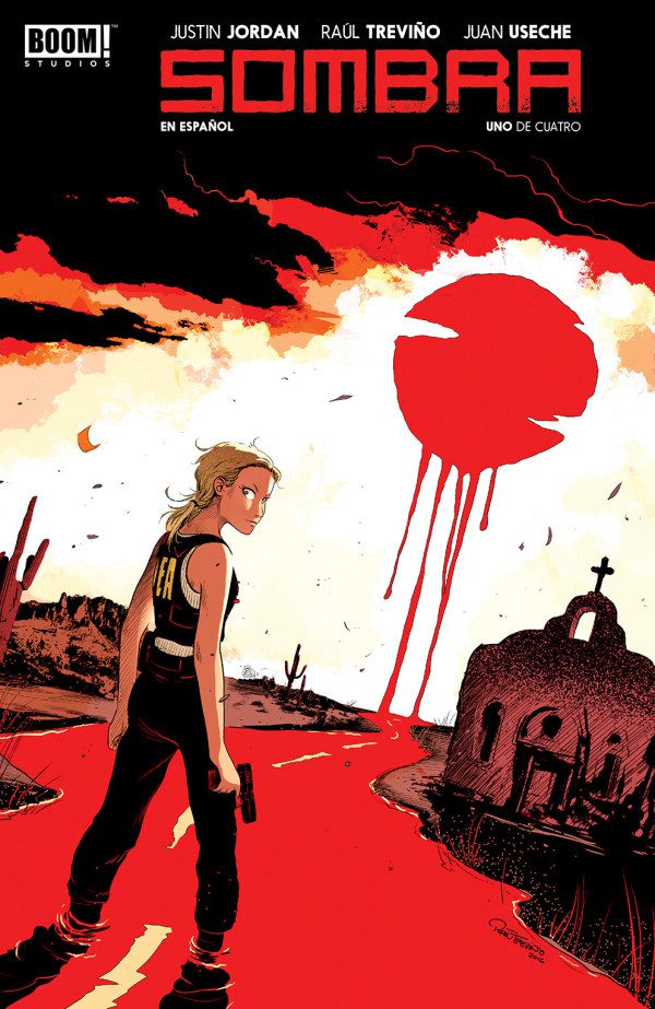 Sombra #1 Spanish Edition Cover by Raúl Treviño