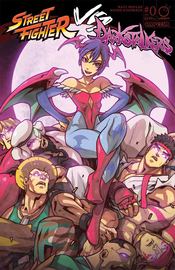 UDON Announces Street Fighter Vs Darkstalkers Comic Series