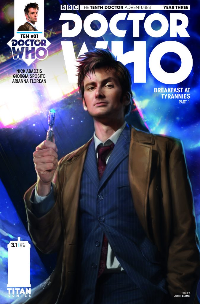Doctor Who The Tenth Doctor #3.1 Review: Breakfast at Tyrannies
