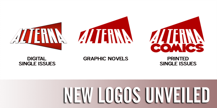 New Year, New Logo, and Newsprint for Alterna Comics