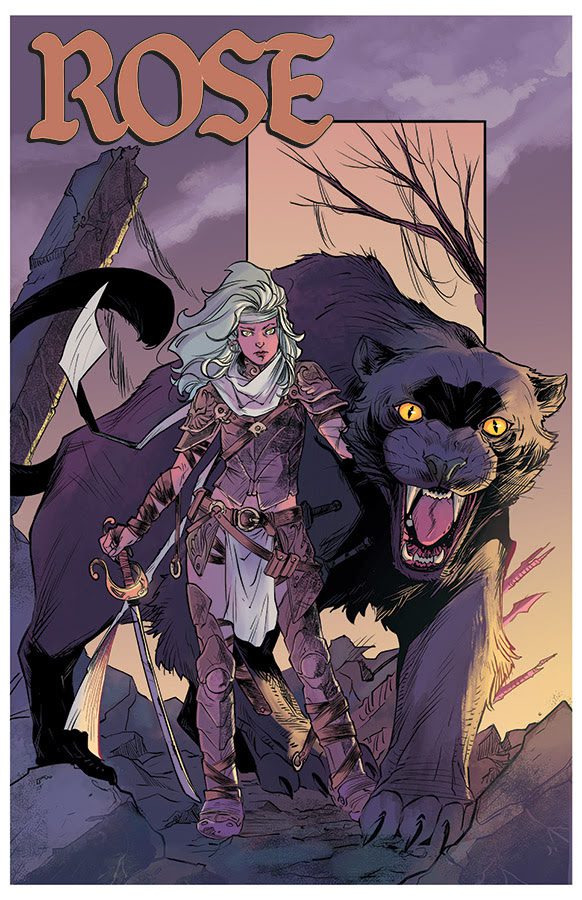 Wonder Woman Writer Meredith Finch and Ig Guara Launch New High Fantasy In Rose