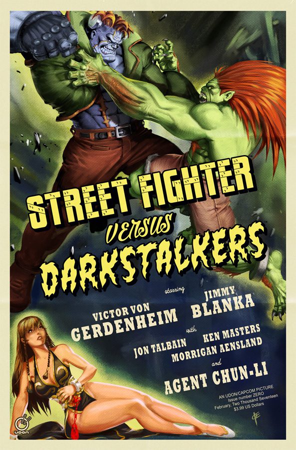 Street Fighter Vs. Darkstalkers #0 Review: Arcade Style Monster Mash