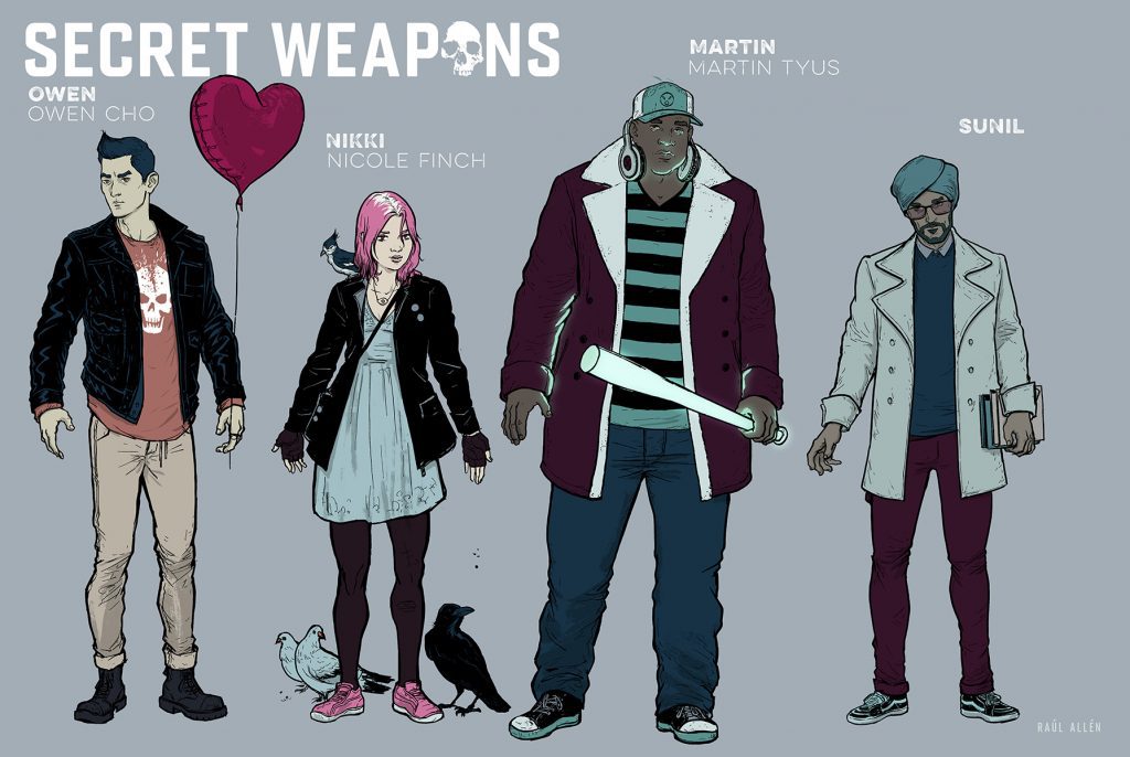 Arrival’s Eric Heisserer Leads Valiant’s Secret Weapons #1 with Visionary Artist Raul Allen – Coming in June Arrival’s Eric Heisserer Leads Valiant’s Secret Weapons #1 with Visionary Artist Raul Allen – Coming in June