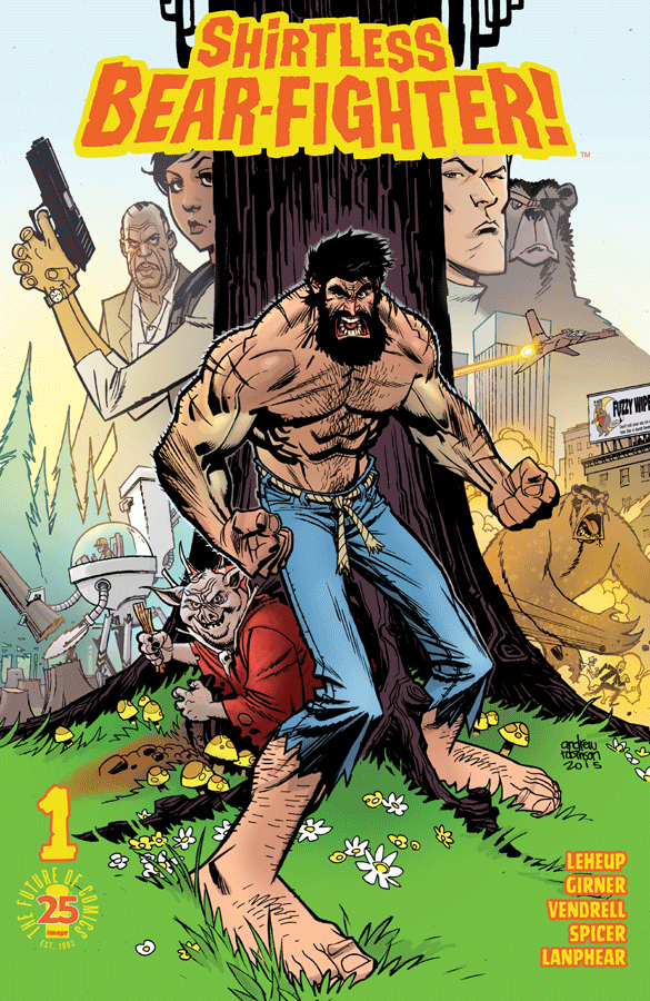 Shirtless Bear Fighter #1 Review