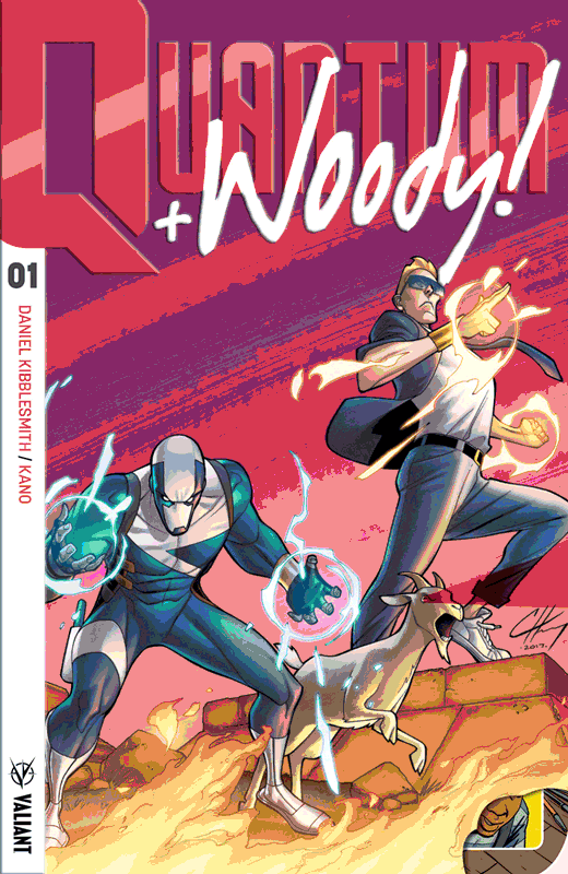 Valiant’s QUANTUM AND WOODY! (2017) #1 Shatters Comic History with THE MOST VARIANT COVER OF ALL TIME!