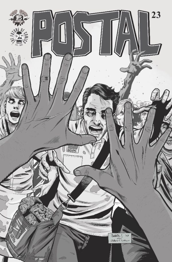 Image Comics Celebrates 25th Anniversary with B&W Versions of The Walking Dead Variant Covers