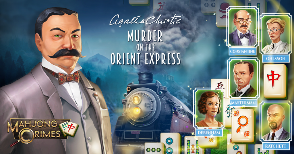 Solve Agatha Christie’s Murder on the Orient Express in Mahjong Crimes