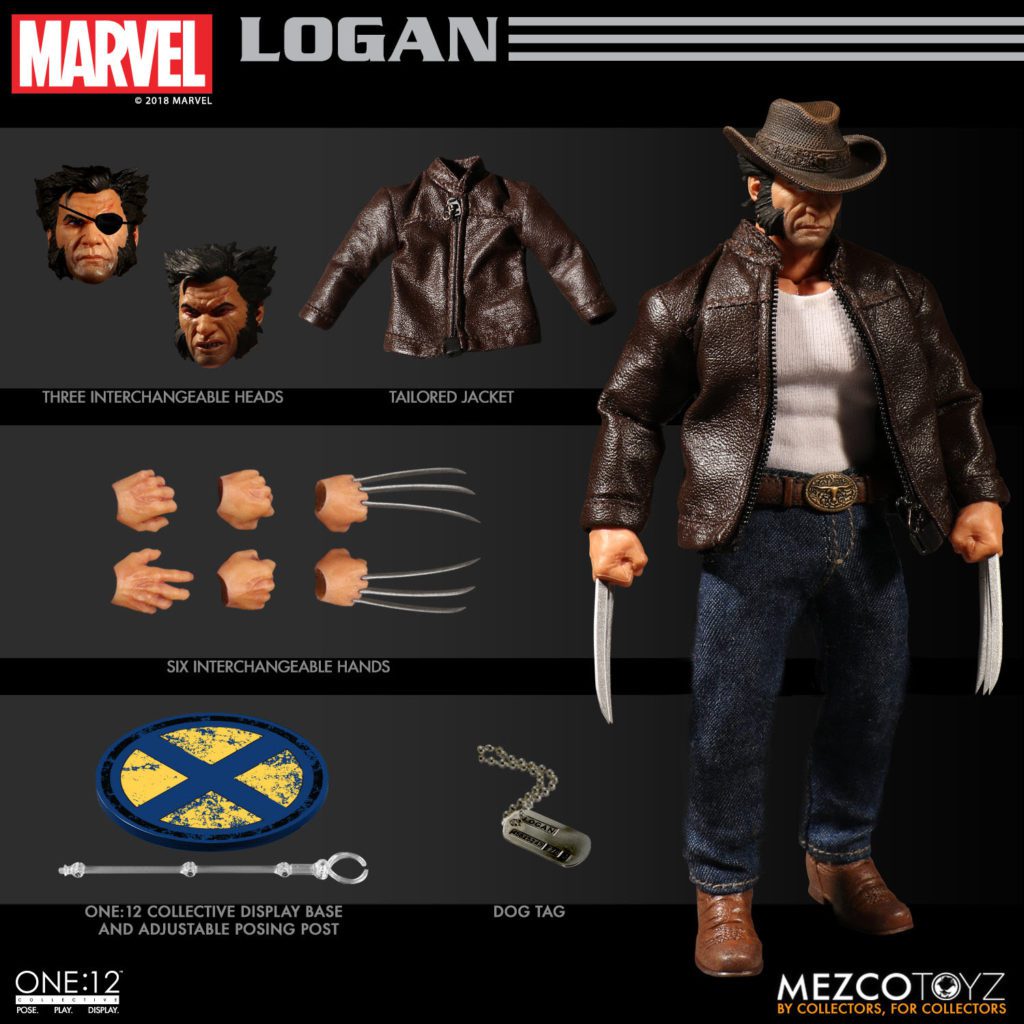 Mezco Toyz Reveals The One:12 Collective Logan Action Figure