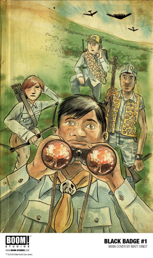 Eisner Award-Nominated Matt Kindt & Tyler Jenkins Announce BLACK BADGE at BOOM! Studios Eisner Award-Nominated Matt Kindt & Tyler Jenkins Announce BLACK BADGE at BOOM! Studios