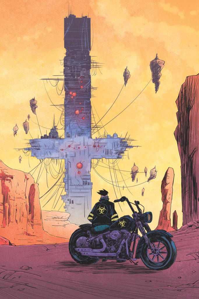 Ryan Ferrier and Alejandro Aragon Present a Vision of Post-WW3 America in “Death Orb”