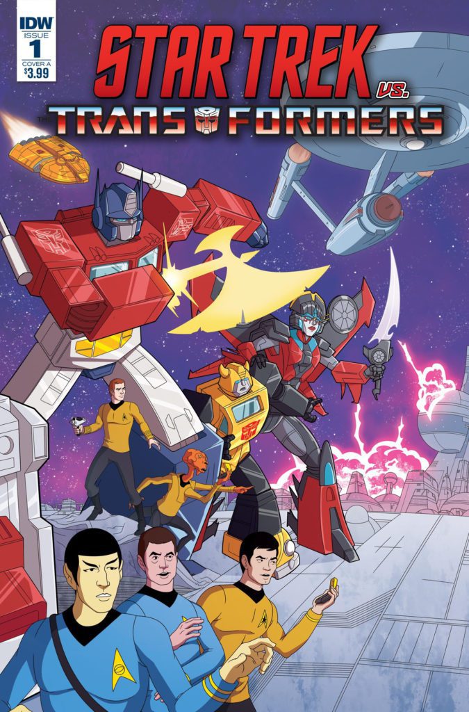 Worlds Collide in Star Trek vs. Transformers Comic Book Crossover