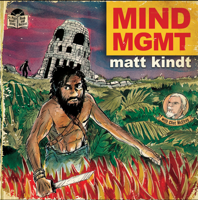 Let’s Kickstart This! MIND MGMT Comic Book & Read-Along Vinyl Record by Matt Kindt Let’s Kickstart This! MIND MGMT Comic Book & Read-Along Vinyl Record by Matt Kindt