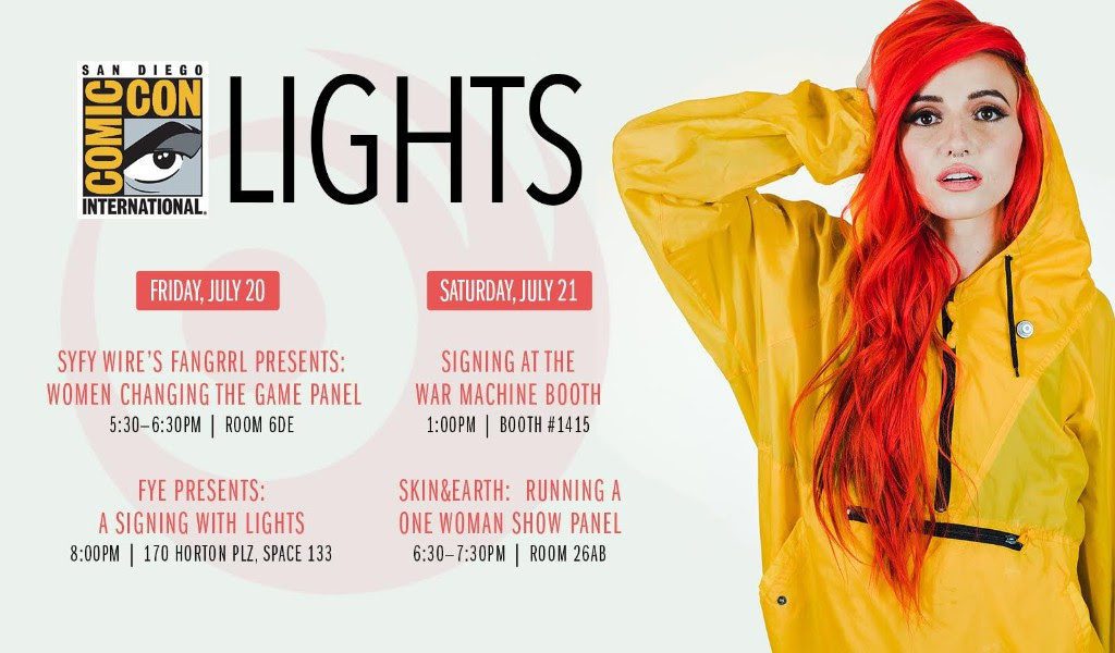 Lights Sets Sights for San Diego Comic-Con 2018 Lights Sets Sights for San Diego Comic-Con 2018