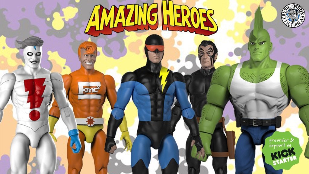 Let’s Kickstart This! Amazing Heroes: 1/18 Scale Super Hero Action Figures Let’s Kickstart This! Amazing Heroes: 1/18 Scale Super Hero Action Figures