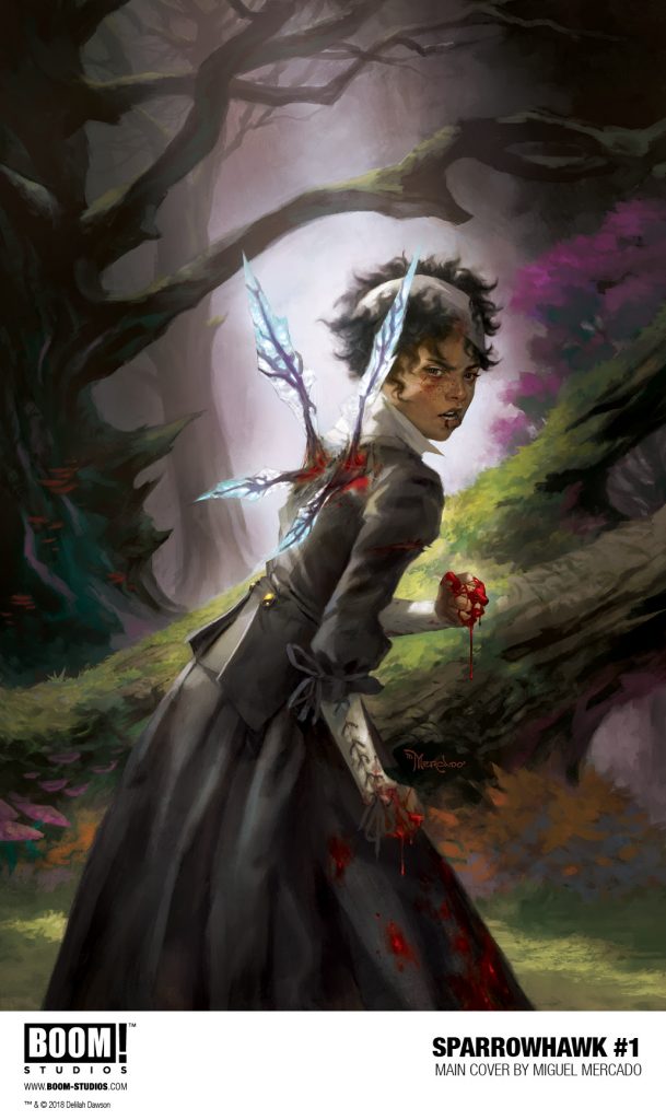 Your First Look at SPARROWHAWK #1 from Delilah S. Dawson and Matias Basla Your First Look at SPARROWHAWK #1 from Delilah S. Dawson and Matias Basla