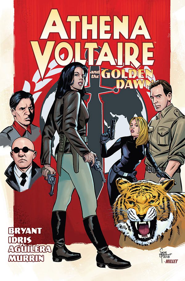 Athena Voltaire and The Golden Dawn: The Nazi Fighting Aviatrix Returns in Another High-Tension Adventure