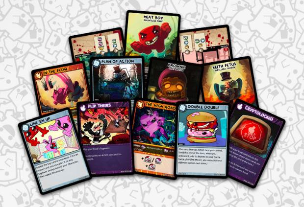 Meat Boy Enters the Meat Space with Collectable Card Game Super Meat Boy: Rival Rush