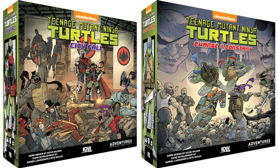 IDW Games Announces Teenage Mutant Ninja Turtles Adventures Board Game