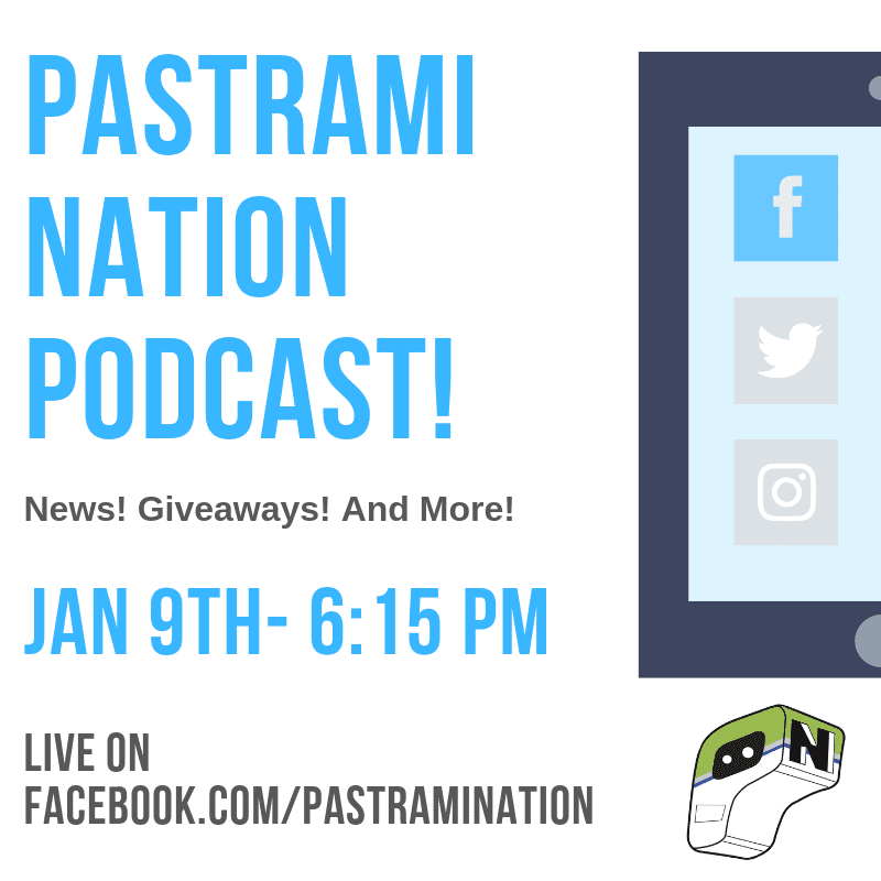 First Pastrami Nation Podcast of 2019 is January 9th First Pastrami Nation Podcast of 2019 is January 9th