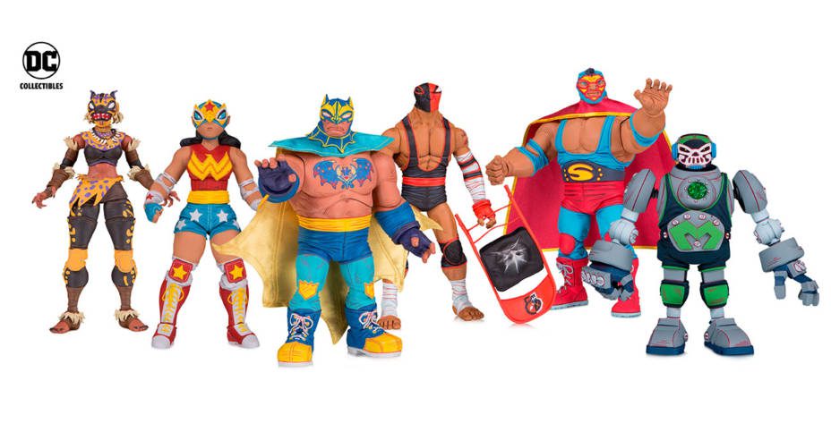 Toy Fair 2019: DC Collectibles Goes Lucha with ¡LUCHA EXPLOSIVA! , Reveals New DC Prime Line and More