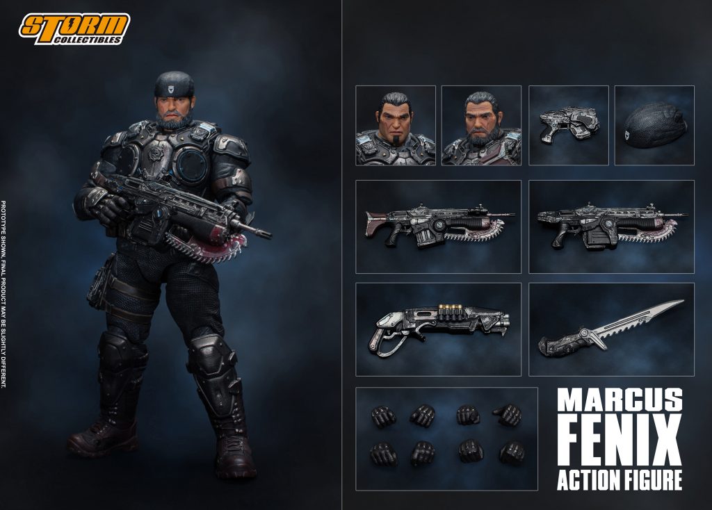 Toy Fair 2019: Bluefin Announces New Gears of War Action Figures from Storm Collectibles