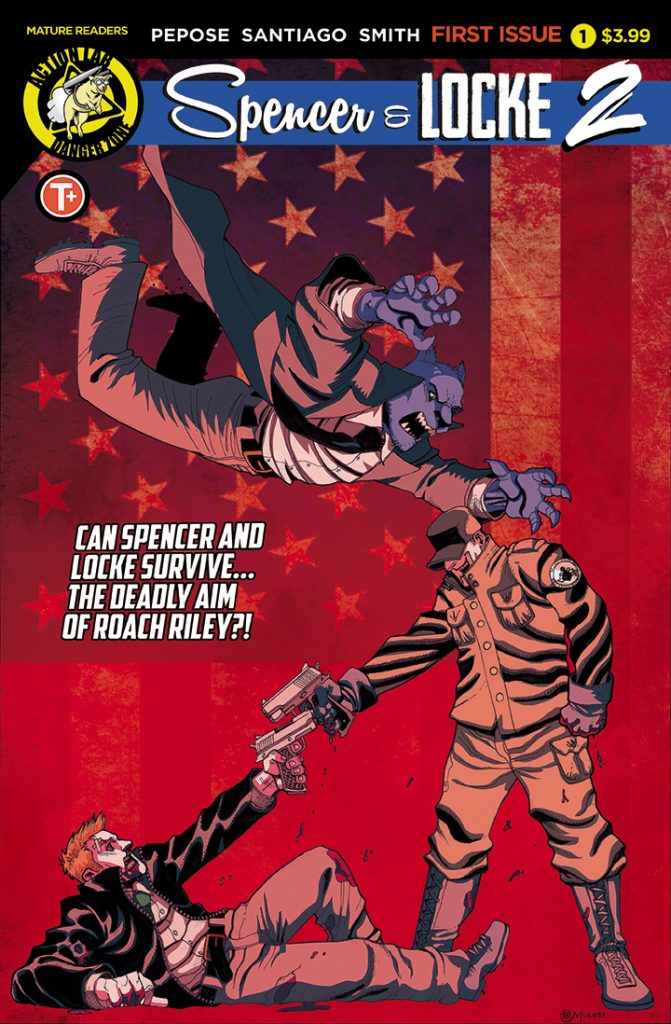 Action Lab’s Spencer & Locke 2 Declares War on Your Favorite Funny Pages With New Villain Roach Riley