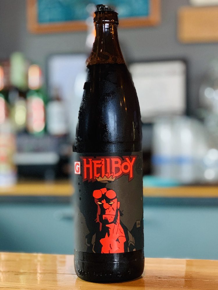 666 Cases of Hellboy Beer On Tap from Gigantic Brewing and Dark Horse Comics