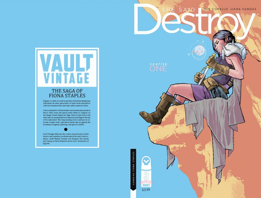 Vault Comics Announce Line of Vault Vintage Covers for Every New #1 in 2019