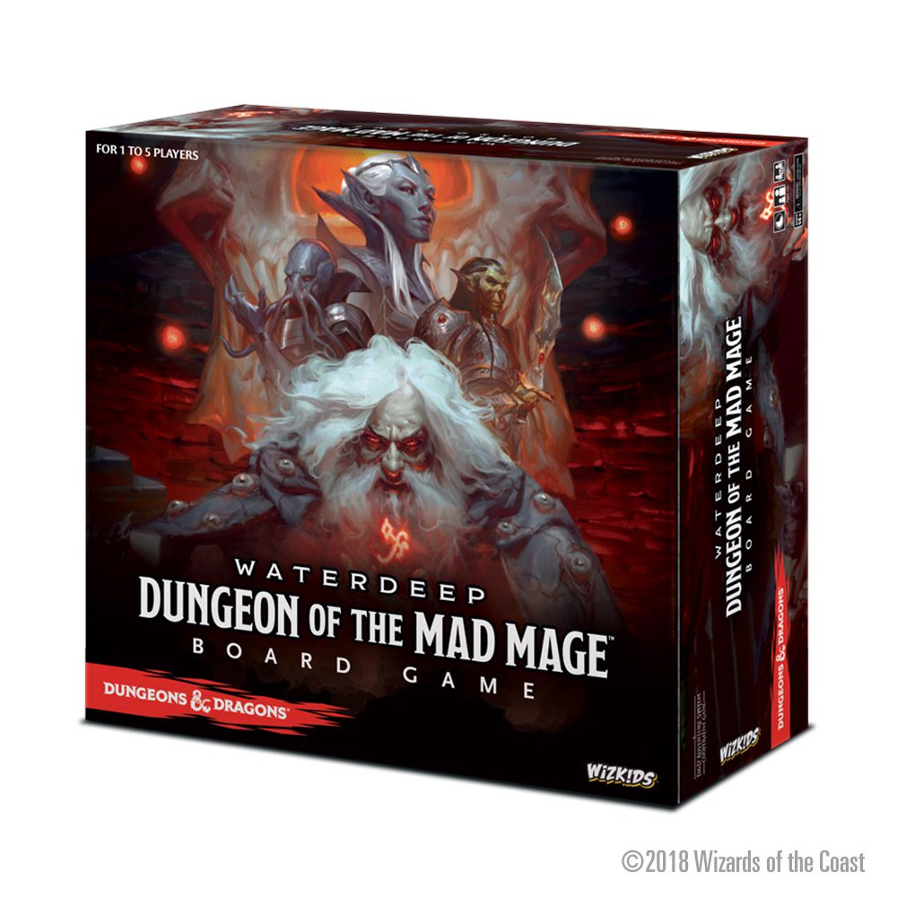 Travel to Undermountain and Embark on Epic Quests in Dungeons & Dragons Waterdeep: Dungeon of the Mad Mage Adventure System Board Game —Available Now!