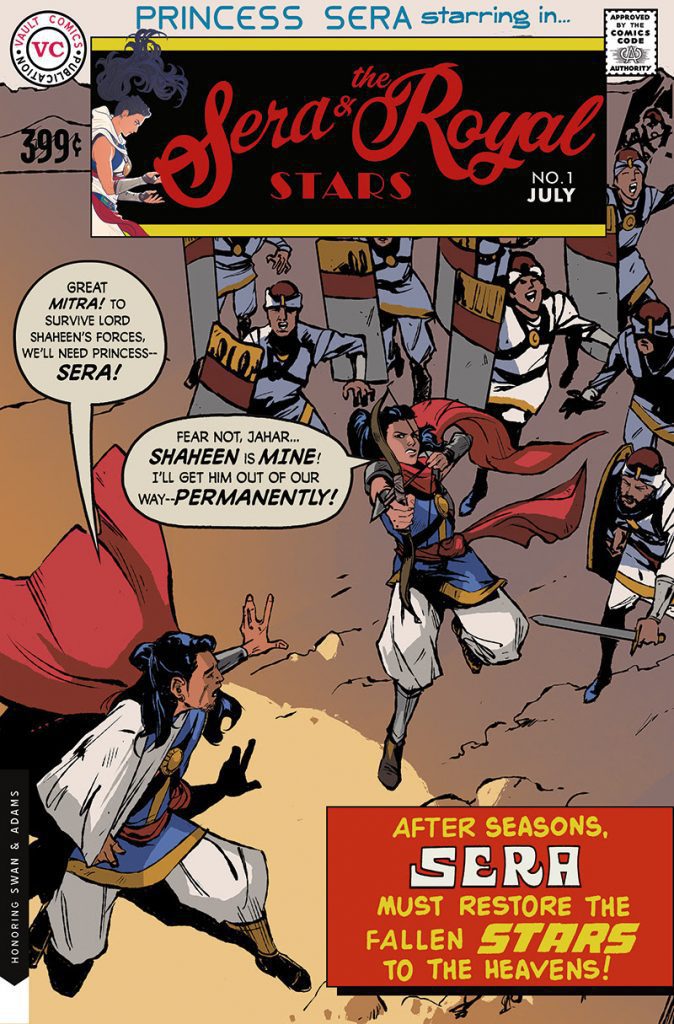 Vault Comics Announce Surprise Sera and the Royal Stars #1 Vault Vintage Variant Vault Comics Announce Surprise Sera and the Royal Stars #1 Vault Vintage Variant