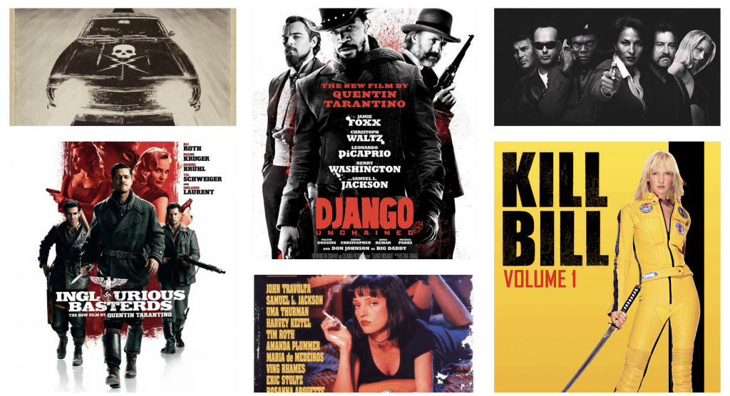 The Films of Tarantino Ranked